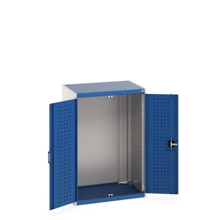40020087 - Armoire CUBIO SMLF-8612-1 - Avec Portes Perfo - LxPxH 800x650x1200mm - Bleu Gentiane RAL 5010 40020087 - Armoire CUBIO SMLF-8612-1 - Avec Portes Perfo - LxPxH 800x650x1200mm - Bleu Gentiane RAL 5010