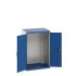 40020087 - Armoire CUBIO SMLF-8612-1 - Avec Portes Perfo - LxPxH 800x650x1200mm - Bleu Gentiane RAL 5010 40020087 - Armoire CUBIO SMLF-8612-1 - Avec Portes Perfo - LxPxH 800x650x1200mm - Bleu Gentiane RAL 5010