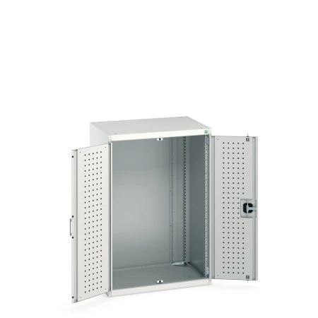 40020087 - Armoire CUBIO SMLF-8612-1 - Avec Portes Perfo - LxPxH 800x650x1200mm - Gris Clair RAL 7035 40020087 - Armoire CUBIO SMLF-8612-1 - Avec Portes Perfo - LxPxH 800x650x1200mm - Gris Clair RAL 7035