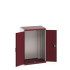 40020087 - Armoire CUBIO SMLF-8612-1 - Avec Portes Perfo - LxPxH 800x650x1200mm - Rouge Pourpre RAL 3004 40020087 - Armoire CUBIO SMLF-8612-1 - Avec Portes Perfo - LxPxH 800x650x1200mm - Rouge Pourpre RAL 3004