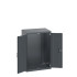 40020087 - Armoire CUBIO SMLF-8612-1 - Avec Portes Perfo - LxPxH 800x650x1200mm - Full Gris Anthracite RAL 7016 40020087 - Armoire CUBIO SMLF-8612-1 - Avec Portes Perfo - LxPxH 800x650x1200mm - Full Gris Anthracite RAL 7016