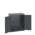 40021063 - CUBIO Armoire SMLF-10612-1 - Avec Portes Perfo - LxPxH 1050x650x1200mm - Full Gris Anthracite RAL 7016 40021063 - CUBIO Armoire SMLF-10612-1 - Avec Portes Perfo - LxPxH 1050x650x1200mm - Full Gris Anthracite RAL 7016