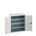 40021096 - Armoire CUBIO SMLF 10610-11 - Avec Portes Perfo et 3 Tablettes - LxPxH 1050x650x1200mm - Gris Clair RAL 7035 40021096 - Armoire CUBIO SMLF 10610-11 - Avec Portes Perfo et 3 Tablettes - LxPxH 1050x650x1200mm - Gris Clair RAL 7035