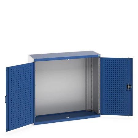 40014015 - Armoire CUBIO SMLF-13512-1 - Avec Portes Perfo - LxPxH 1300x525x1200mm - Bleu Gentiane RAL 5010 40014015 - Armoire CUBIO SMLF-13512-1 - Avec Portes Perfo - LxPxH 1300x525x1200mm - Bleu Gentiane RAL 5010