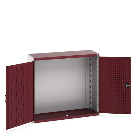 40014015 - Armoire CUBIO SMLF-13512-1 - Avec Portes Perfo - LxPxH 1300x525x1200mm - Rouge Pourpre RAL 3004 40014015 - Armoire CUBIO SMLF-13512-1 - Avec Portes Perfo - LxPxH 1300x525x1200mm - Rouge Pourpre RAL 3004