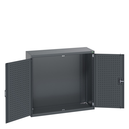 40014015 - Armoire CUBIO SMLF-13512-1 - Avec Portes Perfo - LxPxH 1300x525x1200mm - Full Gris Anthracite RAL 7016 40014015 - Armoire CUBIO SMLF-13512-1 - Avec Portes Perfo - LxPxH 1300x525x1200mm - Full Gris Anthracite RAL 7016