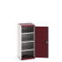 40010099 - Armoire CUBIO SMF-5512-11 - Avec Portes Perfo et 3 Tablettes - LxPxH 525x525x1200mm - Rouge Pourpre RAL 3004 40010099 - Armoire CUBIO SMF-5512-11 - Avec Portes Perfo et 3 Tablettes - LxPxH 525x525x1200mm - Rouge Pourpre RAL 3004