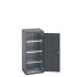 40010099 - Armoire CUBIO SMF-5512-11 - Avec Portes Perfo et 3 Tablettes - LxPxH 525x525x1200mm - Full Gris Anthracite RAL 7016 40010099 - Armoire CUBIO SMF-5512-11 - Avec Portes Perfo et 3 Tablettes - LxPxH 525x525x1200mm - Full Gris Anthracite RAL 7016