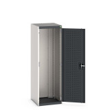40010071 - Armoire CUBIO SMLF-5516-1 - Avec Portes Perfo - LxPxH 525x525x1600mm - Gris Anthracite RAL 7016 40010071 - Armoire CUBIO SMLF-5516-1 - Avec Portes Perfo - LxPxH 525x525x1600mm - Gris Anthracite RAL 7016
