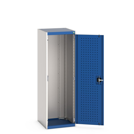 40010071 - Armoire CUBIO SMLF-5516-1 - Avec Portes Perfo - LxPxH 525x525x1600mm - Bleu Gentiane RAL 5010 40010071 - Armoire CUBIO SMLF-5516-1 - Avec Portes Perfo - LxPxH 525x525x1600mm - Bleu Gentiane RAL 5010