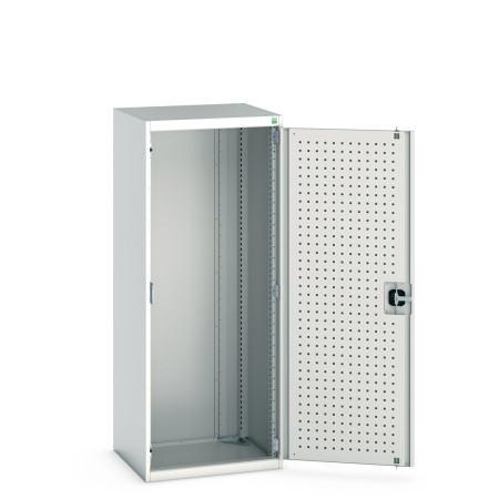 40011017 - Armoire CUBIO SMLF-6516-1 - Avec Portes Perfo - LxPxH 650x525x1600mm - Gris Clair RAL 7035 40011017 - Armoire CUBIO SMLF-6516-1 - Avec Portes Perfo - LxPxH 650x525x1600mm - Gris Clair RAL 7035