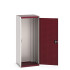 40011017 - Armoire CUBIO SMLF-6516-1 - Avec Portes Perfo - LxPxH 650x525x1600mm - Rouge Pourpre RAL 3004 40011017 - Armoire CUBIO SMLF-6516-1 - Avec Portes Perfo - LxPxH 650x525x1600mm - Rouge Pourpre RAL 3004