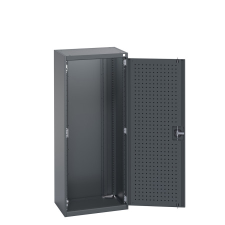 40011017 - Armoire CUBIO SMLF-6516-1 - Avec Portes Perfo - LxPxH 650x525x1600mm - Full Gris Anthracite RAL 7016 40011017 - Armoire CUBIO SMLF-6516-1 - Avec Portes Perfo - LxPxH 650x525x1600mm - Full Gris Anthracite RAL 7016
