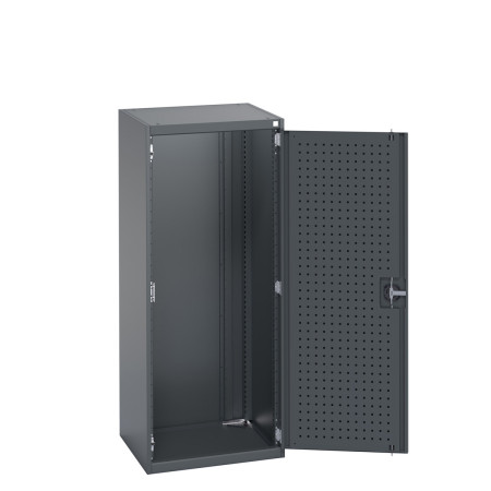 40019093 - Armoire CUBIO SMLF-6616-1 - Avec Portes Perfo - LxPxH 650x650x1600mm - Full Gris Anthracite RAL 7016 40019093 - Armoire CUBIO SMLF-6616-1 - Avec Portes Perfo - LxPxH 650x650x1600mm - Full Gris Anthracite RAL 7016