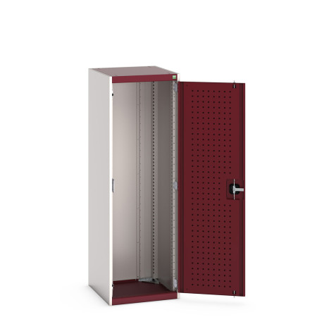 40010071 - Armoire CUBIO SMLF-5516-1 - Avec Portes Perfo - LxPxH 525x525x1600mm - Rouge Pourpre RAL 3004 40010071 - Armoire CUBIO SMLF-5516-1 - Avec Portes Perfo - LxPxH 525x525x1600mm - Rouge Pourpre RAL 3004