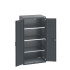 40020114 - Armoire CUBIO SMF-8616-11 - Avec Portes Perfo et 3 Tablettes - LxPxH 800x650x1600mm - Full Gris Anthracite RAL 7016 40020114 - Armoire CUBIO SMF-8616-11 - Avec Portes Perfo et 3 Tablettes - LxPxH 800x650x1600mm - Full Gris Anthracite RAL 7016