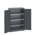 40013050 - Armoire CUBIO SMF-10516-11 - Avec Portes Perfo et 3 Tablettes - LxPxH 1050x525x1600mm - Full Gris Anthracite RAL 7016 40013050 - Armoire CUBIO SMF-10516-11 - Avec Portes Perfo et 3 Tablettes - LxPxH 1050x525x1600mm - Full Gris Anthracite RAL 7016