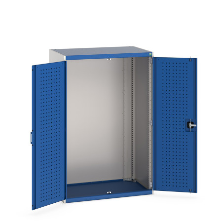 40021065 - Armoire CUBIO SMLF-10616-1 - Avec Portes Perfo - LxPxH 1050x650x1600mm - Bleu Gentiane RAL 5010 40021065 - Armoire CUBIO SMLF-10616-1 - Avec Portes Perfo - LxPxH 1050x650x1600mm - Bleu Gentiane RAL 5010