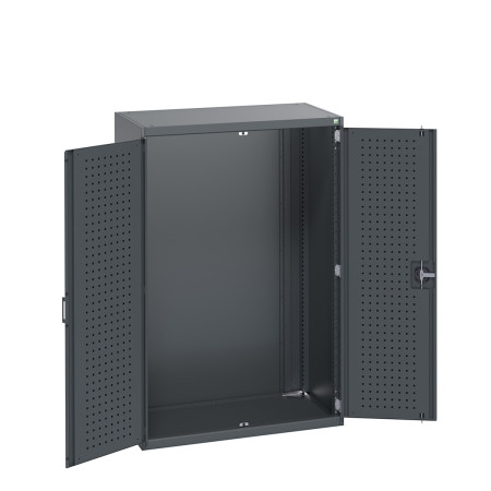 40021065 - Armoire CUBIO SMLF-10616-1 - Avec Portes Perfo - LxPxH 1050x650x1600mm - Full Gris Anthracite RAL 7016 40021065 - Armoire CUBIO SMLF-10616-1 - Avec Portes Perfo - LxPxH 1050x650x1600mm - Full Gris Anthracite RAL 7016
