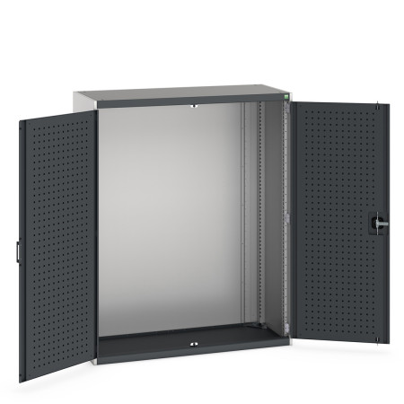 40014017 - Armoire CUBIO SMLF-13516-1 - Avec Portes Perfo - LxPxH 1300x525x1600mm - Gris Anthracite RAL 7016 40014017 - Armoire CUBIO SMLF-13516-1 - Avec Portes Perfo - LxPxH 1300x525x1600mm - Gris Anthracite RAL 7016