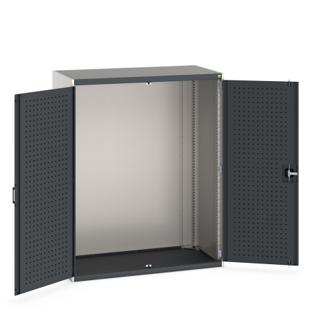 40022017 - Armoire CUBIO SMLF-13616-1 - Avec Portes Perfo - LxPxH 1300x650x1600mm - Gris Anthracite RAL 7016 40022017 - Armoire CUBIO SMLF-13616-1 - Avec Portes Perfo - LxPxH 1300x650x1600mm - Gris Anthracite RAL 7016