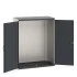 40022017 - Armoire CUBIO SMLF-13616-1 - Avec Portes Perfo - LxPxH 1300x650x1600mm - Gris Anthracite RAL 7016 40022017 - Armoire CUBIO SMLF-13616-1 - Avec Portes Perfo - LxPxH 1300x650x1600mm - Gris Anthracite RAL 7016