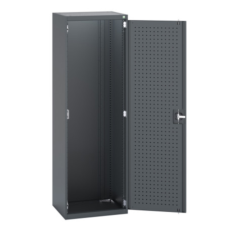 40011019 - Armoire CUBIO SMLF-6520-1 - Avec Portes Perfo - LxPxH 650x525x2000mm - Full Gris Anthracite RAL 7016 40011019 - Armoire CUBIO SMLF-6520-1 - Avec Portes Perfo - LxPxH 650x525x2000mm - Full Gris Anthracite RAL 7016