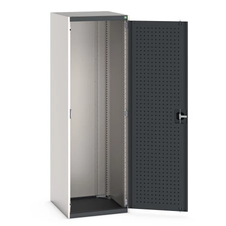 40019095 - Armoire CUBIO SMLF-6620-1 - Avec Portes Perfo - LxPxH 650x650x2000mm - Gris Anthracite RAL 7016 40019095 - Armoire CUBIO SMLF-6620-1 - Avec Portes Perfo - LxPxH 650x650x2000mm - Gris Anthracite RAL 7016