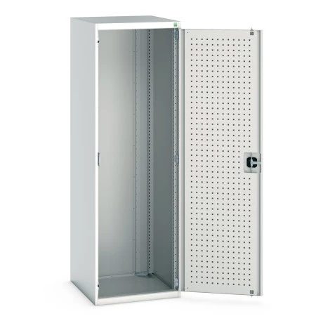 40019095 - Armoire CUBIO SMLF-6620-1 - Avec Portes Perfo - LxPxH 650x650x2000mm - Gris Clair RAL 7035 40019095 - Armoire CUBIO SMLF-6620-1 - Avec Portes Perfo - LxPxH 650x650x2000mm - Gris Clair RAL 7035
