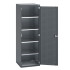 40019125 - Armoire CUBIO SMF-6620-12 - Avec Portes Perfo et 4 Tablettes - LxPxH 650x650x2000mm - Full Gris Anthracite RAL 7016 40019125 - Armoire CUBIO SMF-6620-12 - Avec Portes Perfo et 4 Tablettes - LxPxH 650x650x2000mm - Full Gris Anthracite RAL 7016