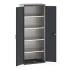 40012084 - Armoire CUBIO SMF-8520-12 - Avec Portes Perfo et 4 Tablettes - LxPxH 800x525x2000mm - Gris Anthracite RAL 7016 40012084 - Armoire CUBIO SMF-8520-12 - Avec Portes Perfo et 4 Tablettes - LxPxH 800x525x2000mm - Gris Anthracite RAL 7016