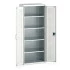 40012084 - Armoire CUBIO SMF-8520-12 - Avec Portes Perfo et 4 Tablettes - LxPxH 800x525x2000mm - Gris Clair RAL 7035 40012084 - Armoire CUBIO SMF-8520-12 - Avec Portes Perfo et 4 Tablettes - LxPxH 800x525x2000mm - Gris Clair RAL 7035