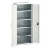 40020117 - Armoire CUBIO SMF-8620-12 - Avec Portes Perfo et 4 Tablettes - LxPxH 800x650x2000mm - Gris Clair RAL 7035 40020117 - Armoire CUBIO SMF-8620-12 - Avec Portes Perfo et 4 Tablettes - LxPxH 800x650x2000mm - Gris Clair RAL 7035