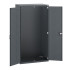 40021067 - CUBIO Armoire SMLF-10620-1 - Avec Portes Perfo - LxPxH 1050x650x2000mm - Full Gris Anthracite RAL 7016 40021067 - CUBIO Armoire SMLF-10620-1 - Avec Portes Perfo - LxPxH 1050x650x2000mm - Full Gris Anthracite RAL 7016