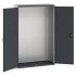 40014019 - CUBIO Armoire SMLF-13520-1 - Avec Portes Perfo - LxPxH 1300x525x2000mm - Gris Anthracite RAL 7016 40014019 - CUBIO Armoire SMLF-13520-1 - Avec Portes Perfo - LxPxH 1300x525x2000mm - Gris Anthracite RAL 7016