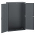 40014019 - CUBIO Armoire SMLF-13520-1 - Avec Portes Perfo - LxPxH 1300x525x2000mm - Full Gris Anthracite RAL 7016 40014019 - CUBIO Armoire SMLF-13520-1 - Avec Portes Perfo - LxPxH 1300x525x2000mm - Full Gris Anthracite RAL 7016