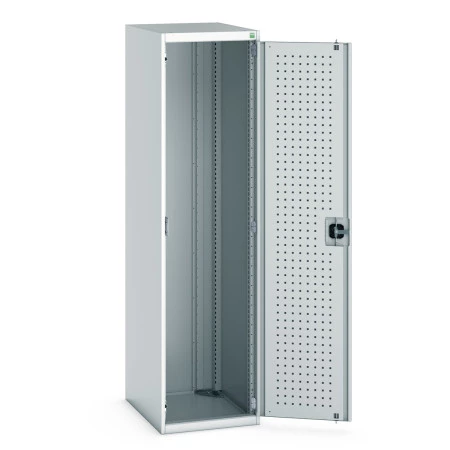 40018093 - Armoire CUBIO SMLF-5620-1 - Avec Portes Perfo - LxPxH 525x650x2000mm - Gris Clair RAL 7035 40018093 - Armoire CUBIO SMLF-5620-1 - Avec Portes Perfo - LxPxH 525x650x2000mm - Gris Clair RAL 7035