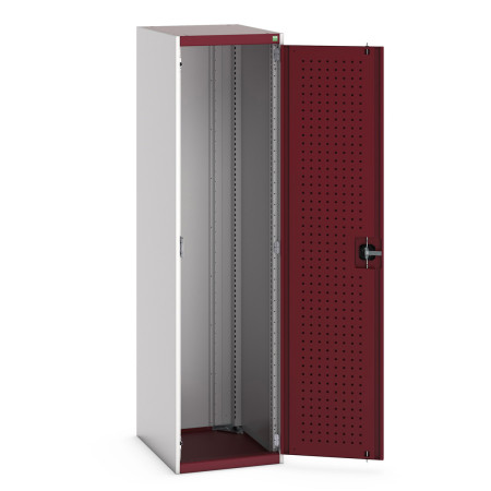 40018093 - Armoire CUBIO SMLF-5620-1 - Avec Portes Perfo - LxPxH 525x650x2000mm - Rouge Pourpre RAL 3004 40018093 - Armoire CUBIO SMLF-5620-1 - Avec Portes Perfo - LxPxH 525x650x2000mm - Rouge Pourpre RAL 3004