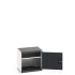 40011060 - Armoire CUBIO SMF-656-11 - Avec Portes Perfo et 1 Tablette - LxPxH 650x525x600mm - Gris Anthracite RAL 7016 40011060 - Armoire CUBIO SMF-656-11 - Avec Portes Perfo et 1 Tablette - LxPxH 650x525x600mm - Gris Anthracite RAL 7016