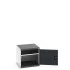 40019118 - Armoire CUBIO SMF-666-11 - Avec Portes Perfo et 1 Tablette - LxPxH 650x650x600mm - Gris Anthracite RAL 7016 40019118 - Armoire CUBIO SMF-666-11 - Avec Portes Perfo et 1 Tablette - LxPxH 650x650x600mm - Gris Anthracite RAL 7016