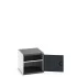 40027098 - Armoire CUBIO SMF-676-11 - Avec Porte Perfo et 1 Tablette - LxPxH 650x750x600mm - Gris Anthracite RAL 7016 40027098 - Armoire CUBIO SMF-676-11 - Avec Porte Perfo et 1 Tablette - LxPxH 650x750x600mm - Gris Anthracite RAL 7016