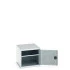 40027098 - Armoire CUBIO SMF-676-11 - Avec Porte Perfo et 1 Tablette - LxPxH 650x750x600mm - Gris Clair RAL 7035 40027098 - Armoire CUBIO SMF-676-11 - Avec Porte Perfo et 1 Tablette - LxPxH 650x750x600mm - Gris Clair RAL 7035