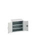 40012077 - Armoire CUBIO SMF-858-11 - Avec Portes Perfo et 2 Tablettes - LxPxH 800x525x800mm - Gris Clair RAL 7035 40012077 - Armoire CUBIO SMF-858-11 - Avec Portes Perfo et 2 Tablettes - LxPxH 800x525x800mm - Gris Clair RAL 7035