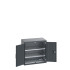 40012077 - Armoire CUBIO SMF-858-11 - Avec Portes Perfo et 2 Tablettes - LxPxH 800x525x800mm - Full Gris Anthracite RAL 7016 40012077 - Armoire CUBIO SMF-858-11 - Avec Portes Perfo et 2 Tablettes - LxPxH 800x525x800mm - Full Gris Anthracite RAL 7016