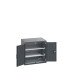 40020110 - Armoire CUBIO SMF-868-11 - Avec Portes Perfo et 2 Tablettes - LxPxH 800x650x800mm - Full Gris Anthracite RAL 7016 40020110 - Armoire CUBIO SMF-868-11 - Avec Portes Perfo et 2 Tablettes - LxPxH 800x650x800mm - Full Gris Anthracite RAL 7016