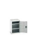 40010097 - Armoire CUBIO SMF-558-11 - Avec Portes Perfo et 2 Tablettes - LxPxH 525x525x800mm - Gris Clair RAL 7035 40010097 - Armoire CUBIO SMF-558-11 - Avec Portes Perfo et 2 Tablettes - LxPxH 525x525x800mm - Gris Clair RAL 7035