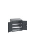 40028099 - Armoire CUBIOS SMF-878-11 - Avec Portes Perfo et 2 Tablettes - LxPxH 800x750x800mm - Full Gris Anthracite RAL 7016 40028099 - Armoire CUBIOS SMF-878-11 - Avec Portes Perfo et 2 Tablettes - LxPxH 800x750x800mm - Full Gris Anthracite RAL 7016