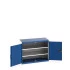 40013046 - Armoire CUBIO SMF-1058-11 - Avec Portes Perfo et 2 Tablettes - LxPxH 1050x525x800mm - Bleu Gentiane RAL 5010 40013046 - Armoire CUBIO SMF-1058-11 - Avec Portes Perfo et 2 Tablettes - LxPxH 1050x525x800mm - Bleu Gentiane RAL 5010