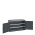 40022046 - Armoire CUBIO SMF-1368-11 - Avec Portes Perfo et 2 Tablettes - LxPxH 1300x650x800mm - Full Gris Anthracite RAL 7016 40022046 - Armoire CUBIO SMF-1368-11 - Avec Portes Perfo et 2 Tablettes - LxPxH 1300x650x800mm - Full Gris Anthracite RAL 7016