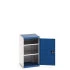 40010125 - Armoire CUBIO SMF-559-11 - Avec Portes Perfo et 2 Tablettes - LxPxH 525x525x900mm - Bleu Gentiane RAL 5010 40010125 - Armoire CUBIO SMF-559-11 - Avec Portes Perfo et 2 Tablettes - LxPxH 525x525x900mm - Bleu Gentiane RAL 5010
